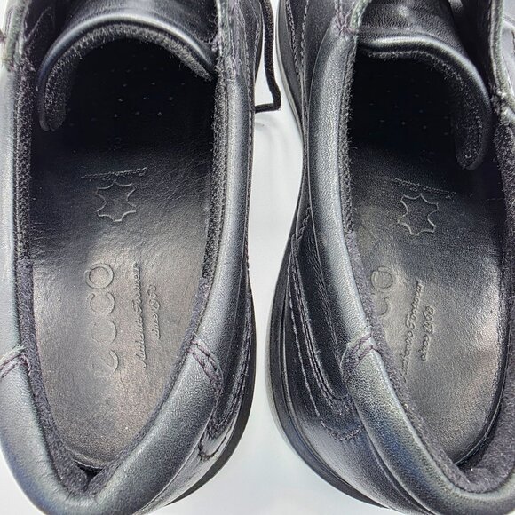 ECCO Helsinki Mens Size 9.5 Black Plain Toe Dress Shoes Oxford Work Wear Casual main image 11